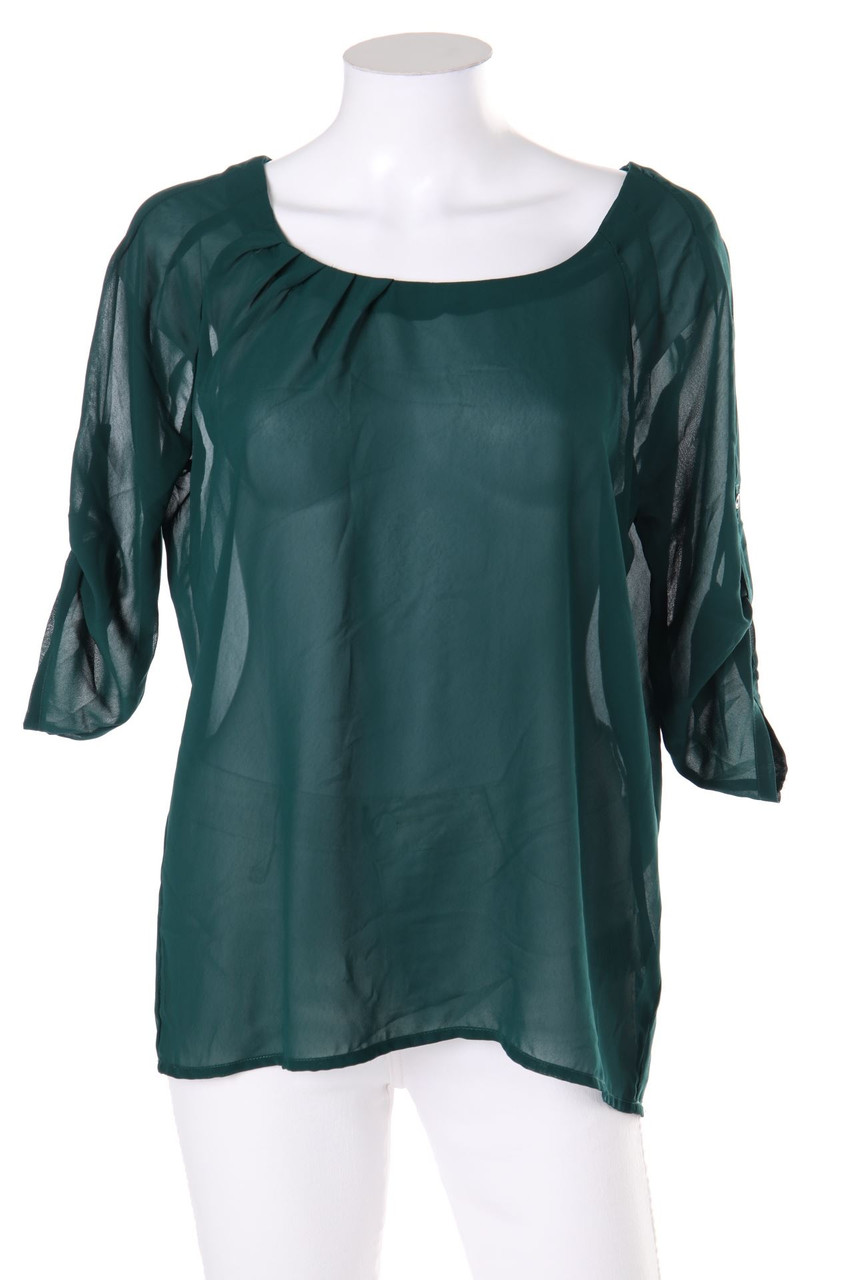 VERO MODA - Bluse mit 3/4-Ärmel mit Falten - S