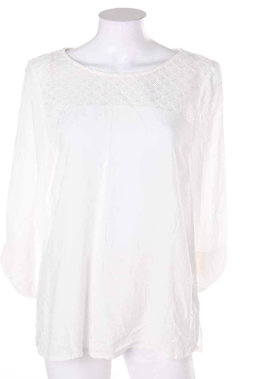OPUS - Blouse with Lace Insert - D 38