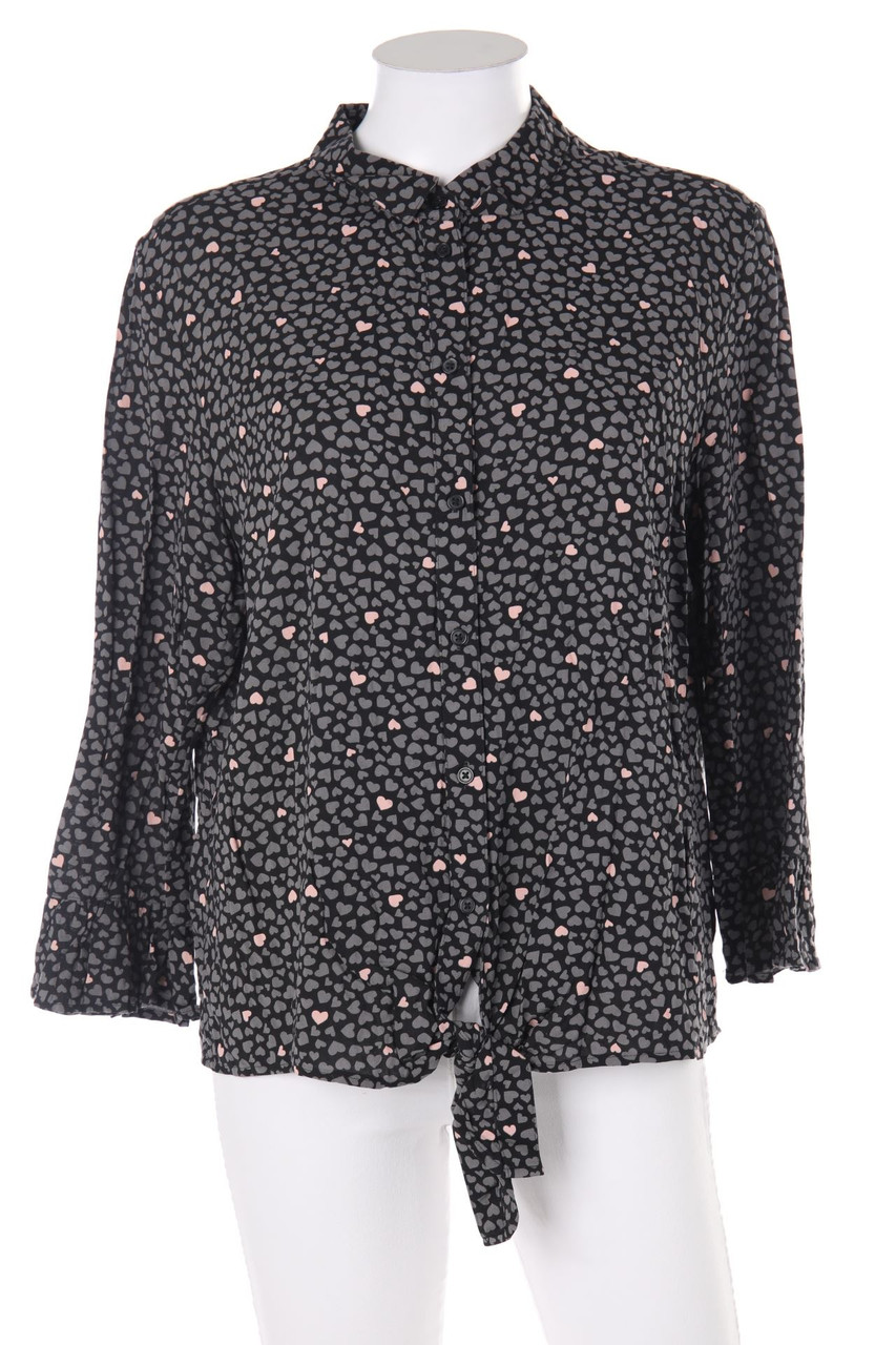 CLOCKHOUSE by C&A - Print-Bluse zum Knoten - D 44