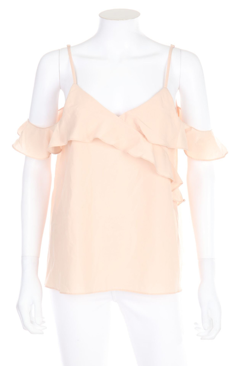 No Label - Volants-Blouse Top - M
