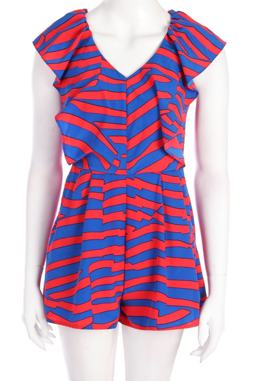 H&M - Playsuit mit Volants - D 34