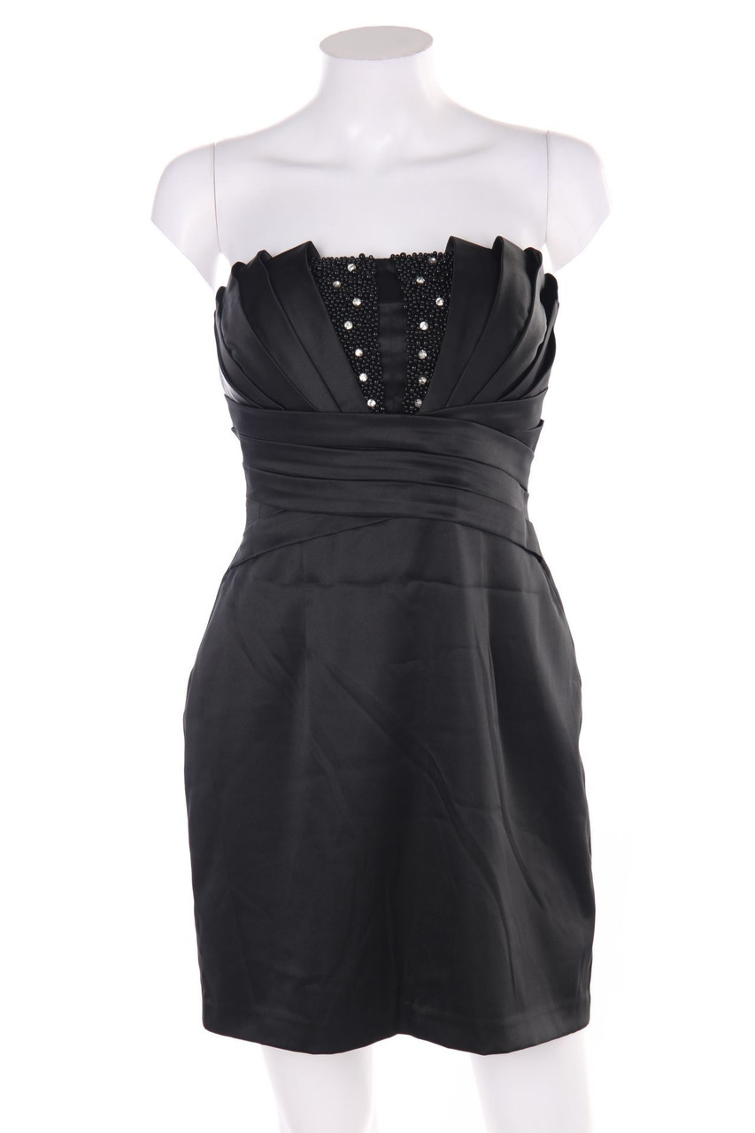 Faust Couture - Bandeau-Dress with Jewelry Stones - M