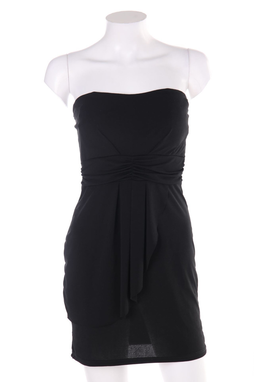No Label - Bandeau-Dress with Ruffles - D 36