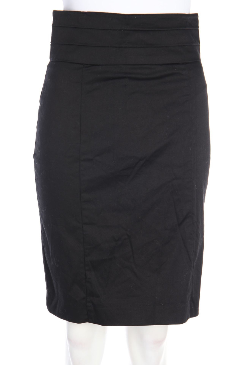 H&M - Bleistift-Bleistift-Rock aus Baumwoll-Mix - D 36