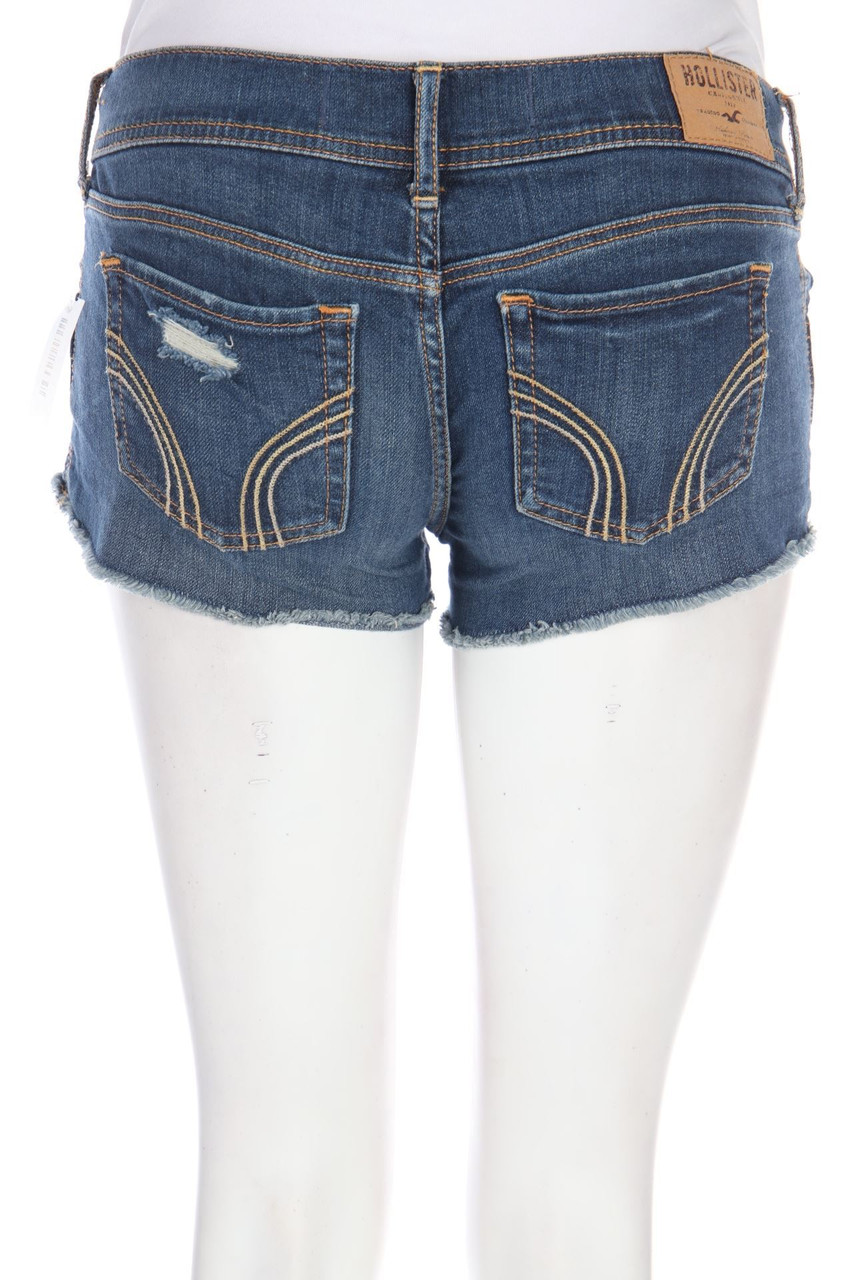 HOLLISTER - Distressed Jeans-Shorts aus Baumwoll-Mix - W25