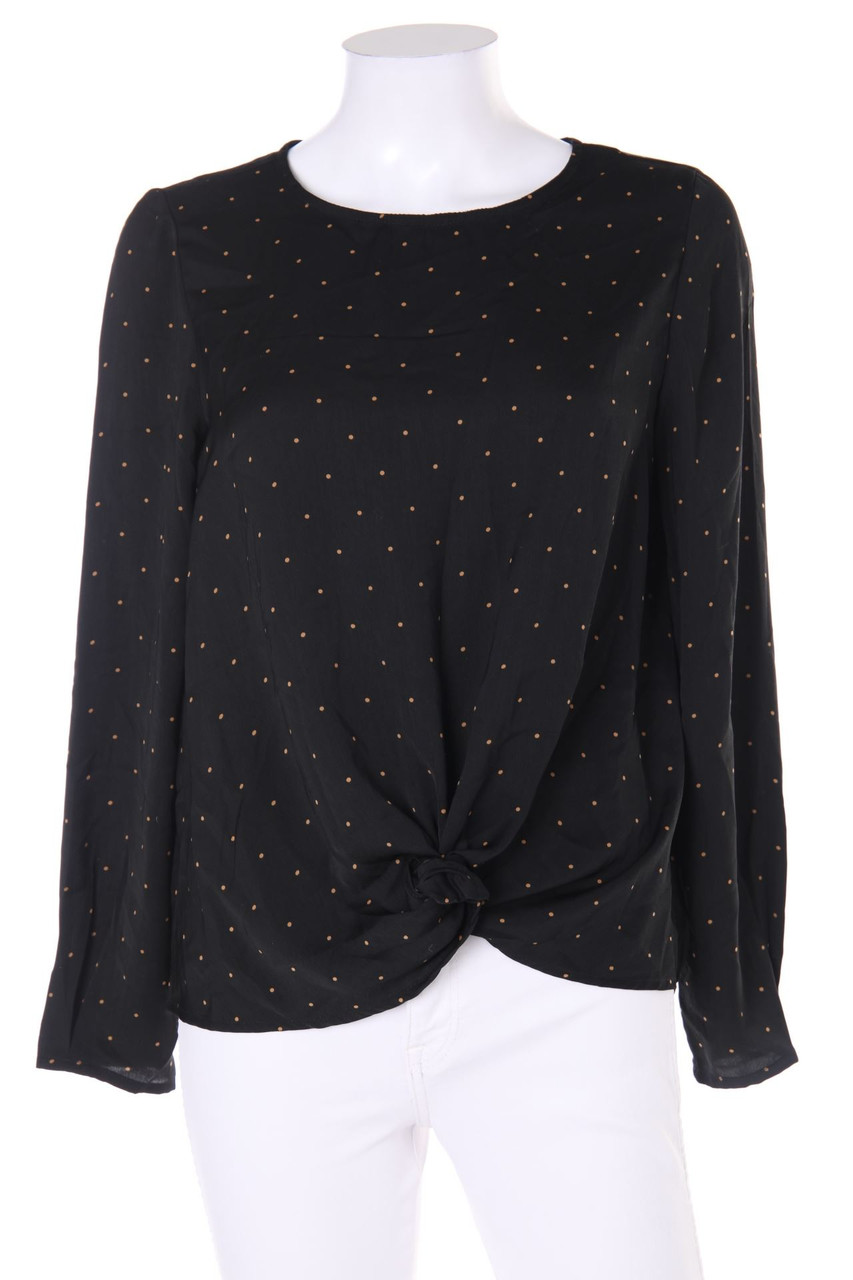 VERO MODA - Bluse mit Drapierung - S