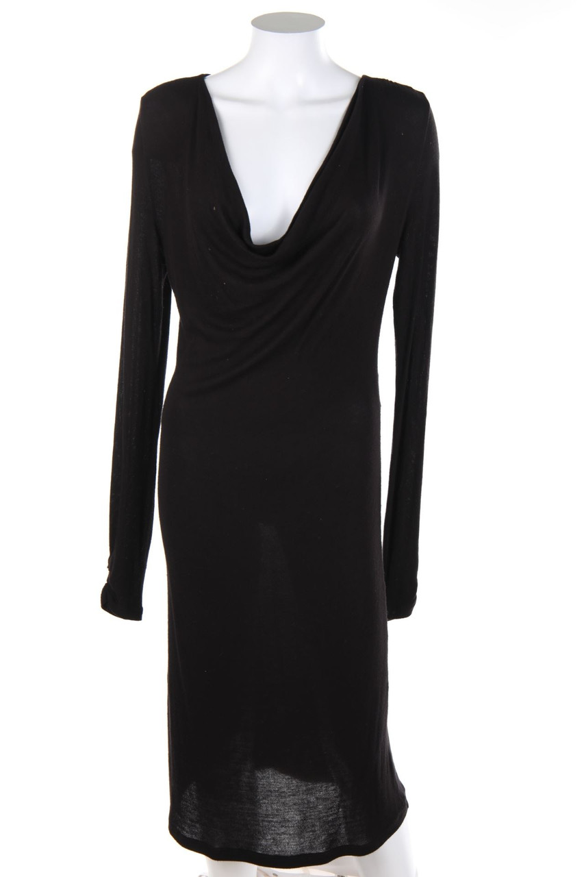 mamalicious - Maternity-Knit Dress with Cowl Neck - S