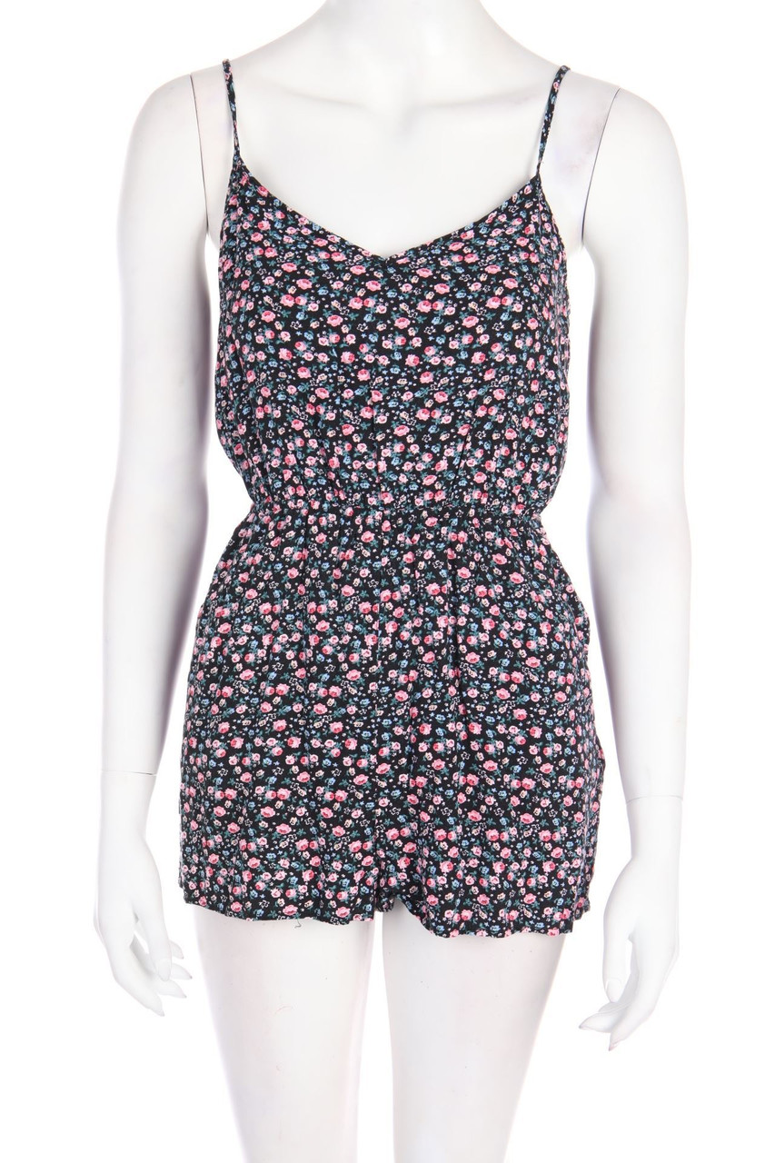 H&M DIVIDED - Playsuit mit floralem Muster - D 38