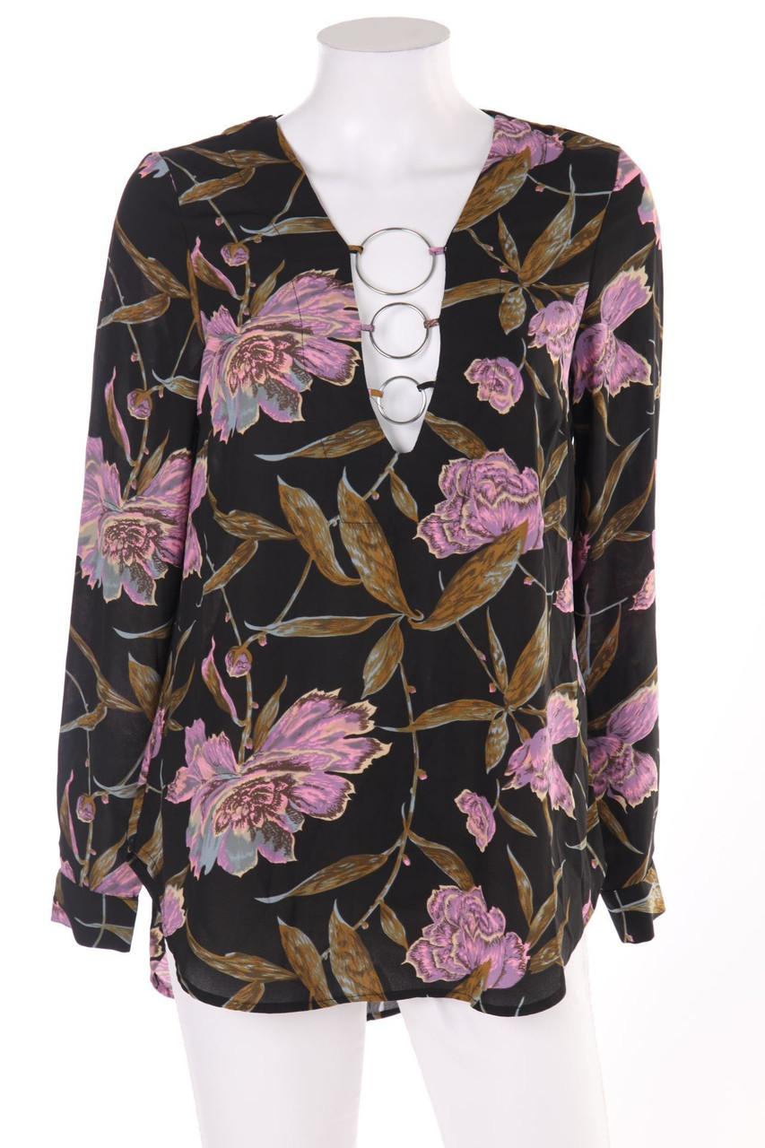 BIK BOK - Tunika-Bluse mit Blumen-Print - XS