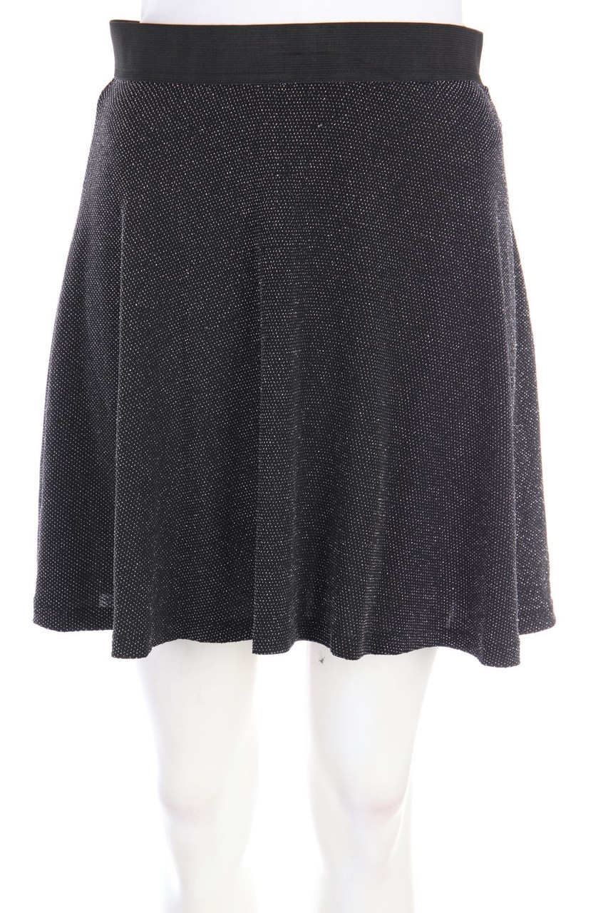 H&M DIVIDED - Glitzer-Minirock mit Gummizug - S