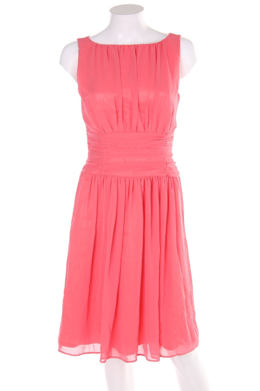 SWING - Chiffon-Cocktail Dress with Ruffles - D 38
