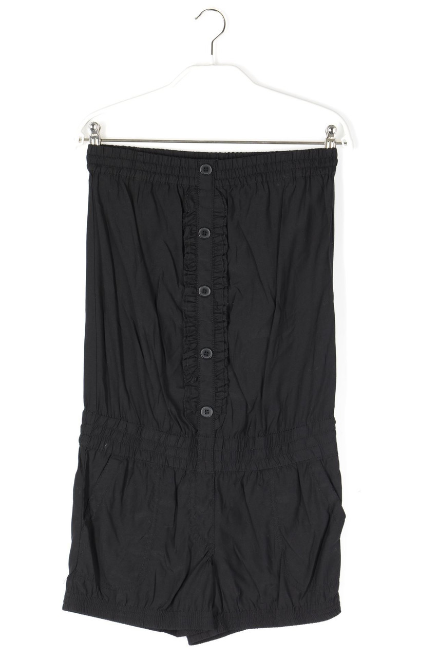 AMISU - Bandeau-Playsuit aus Viskose-Mix - D 34