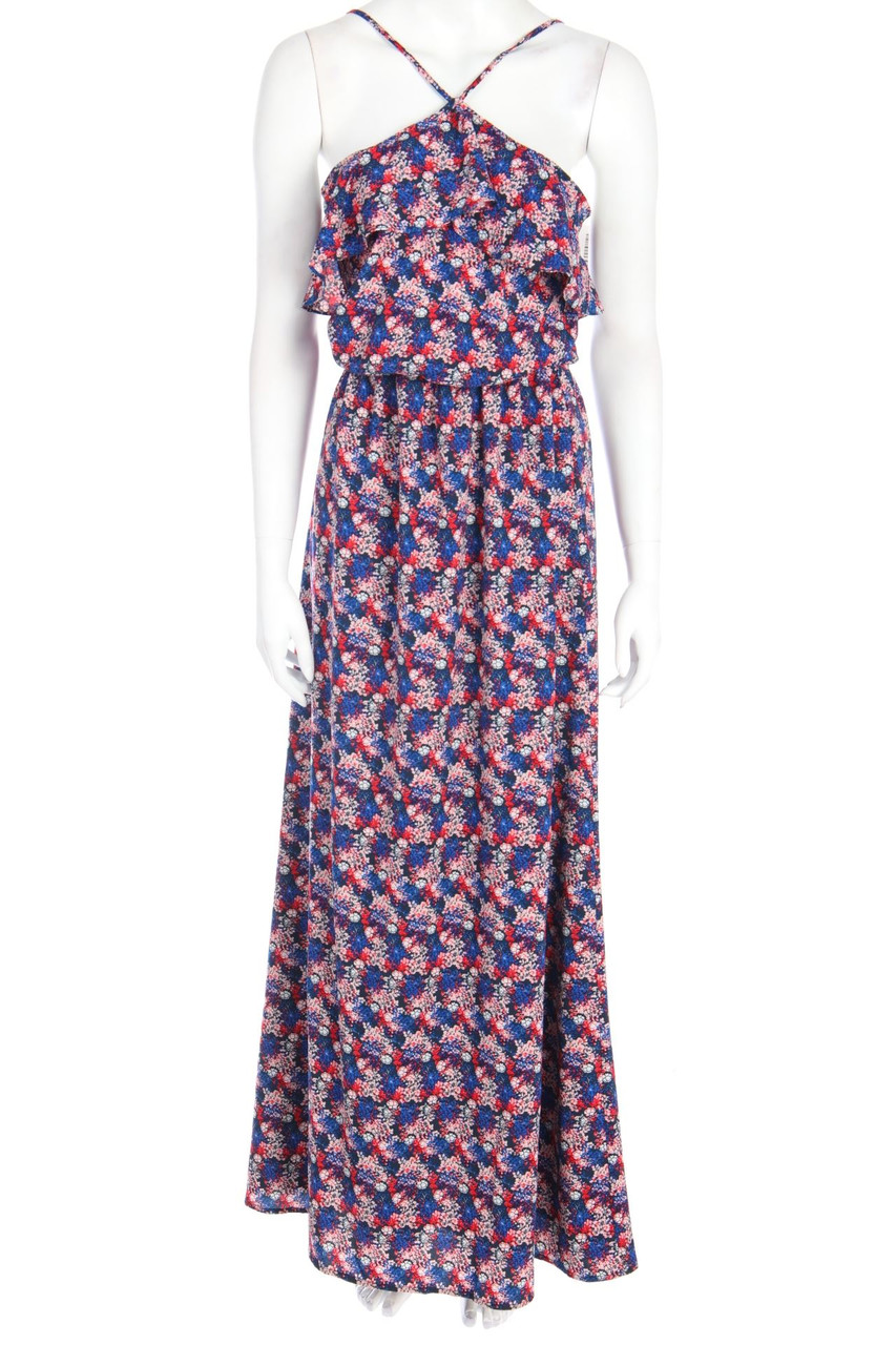 EASY WEAR - Maxi Dress with floral print - S
