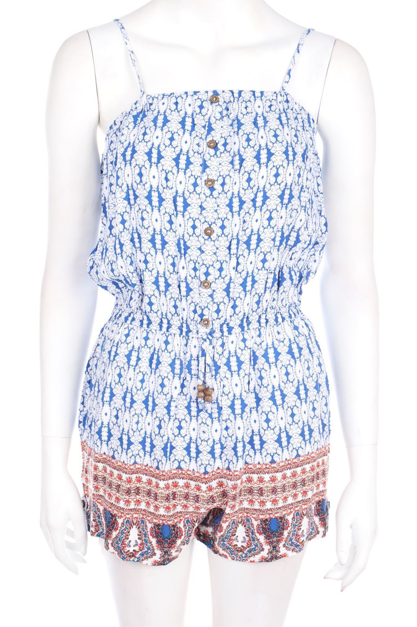 Chicorée - dress, Viscose with Ethno Print - M