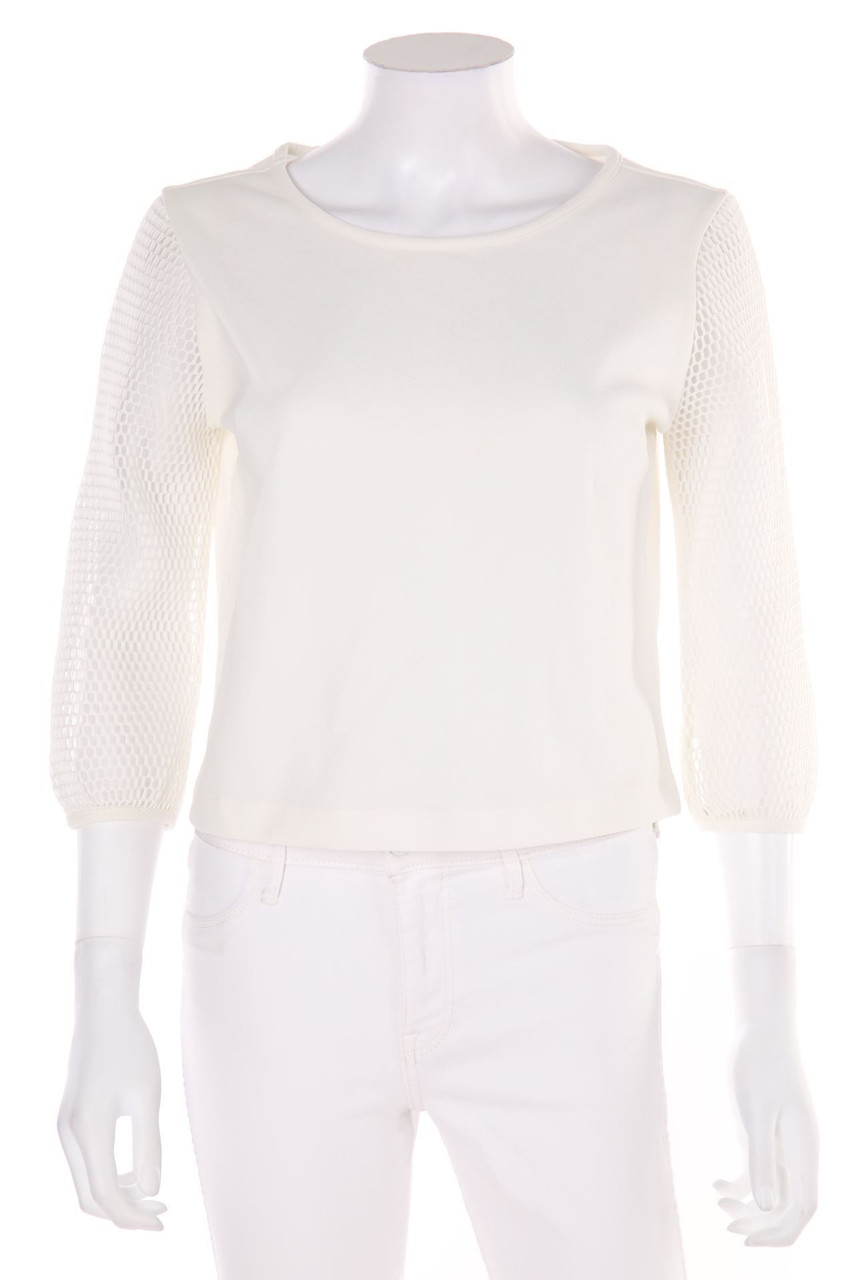 NAKURO - Fishnet 3/4-Sleeve Shirt - S