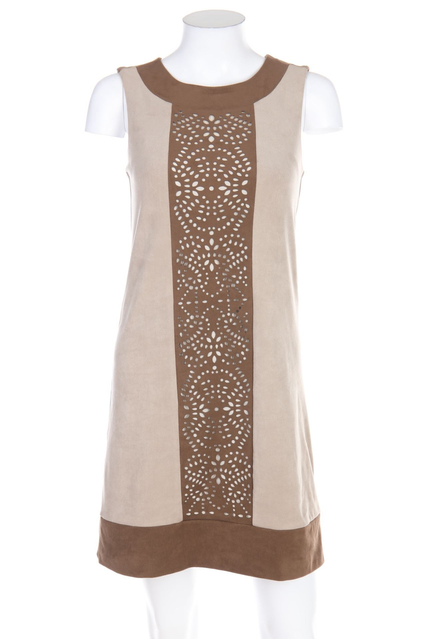 promod - Faux Leather-Shift-Kleid - M