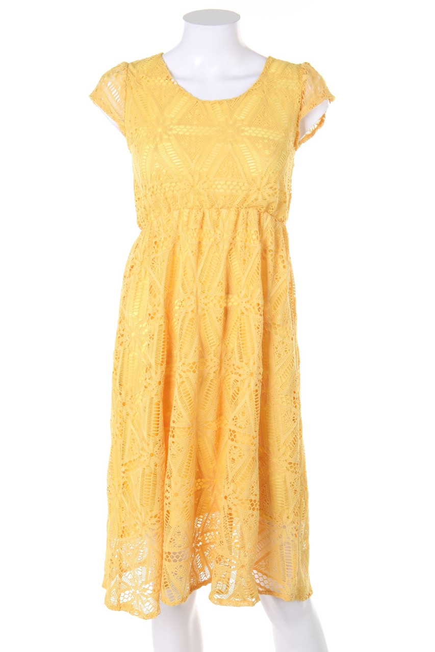 SECONDHAND - Lace Dress with Elastic Band - XS