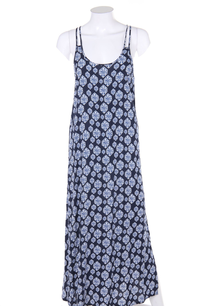 H&M DIVIDED - Maxi-Kleid mit Print mit Schlitz - D 34