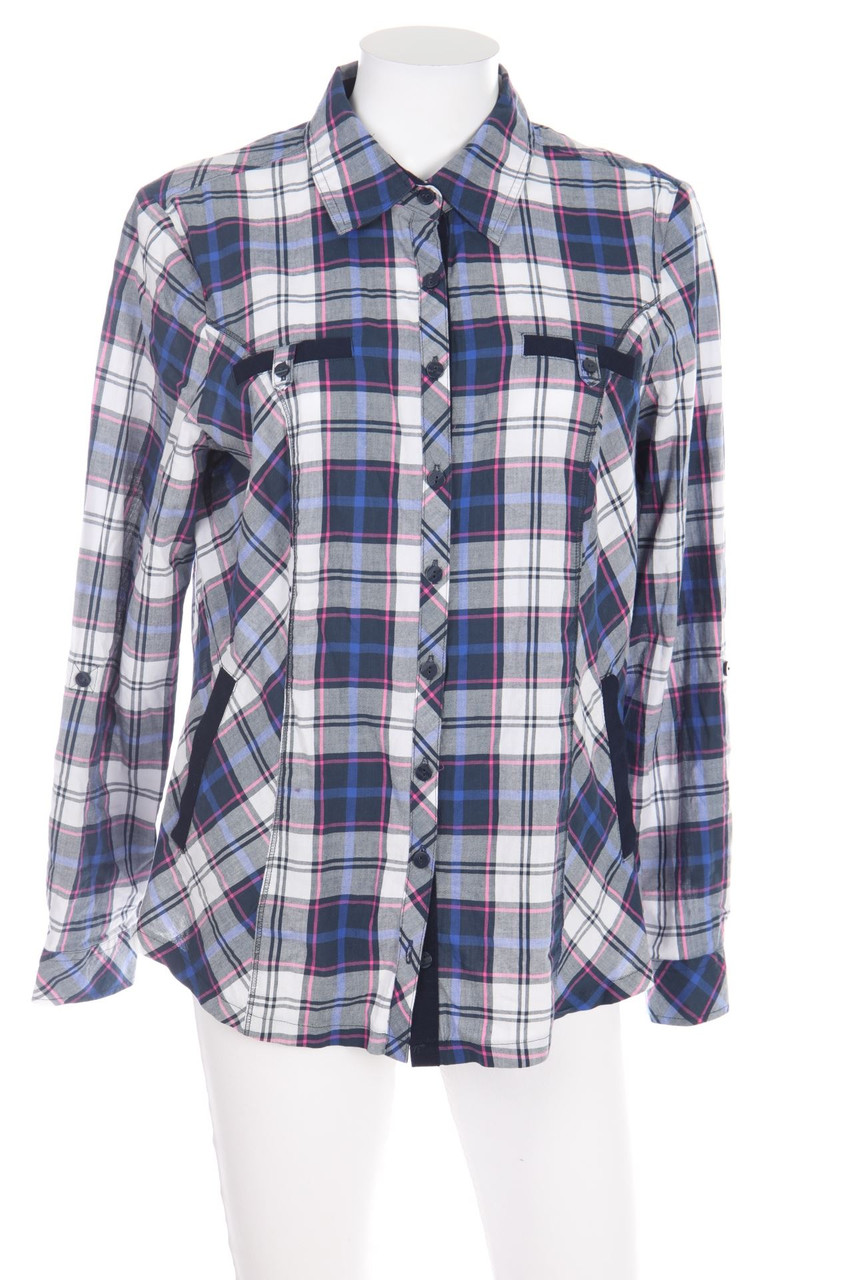 CANDA by C&A - Hemd-Bluse mit Karo-Muster - D 42