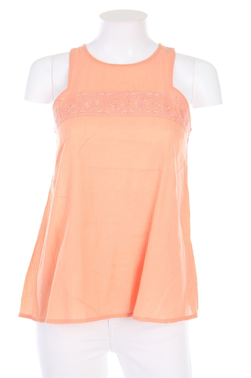 SECONDHAND - Blouse Top with Embroideries - XS