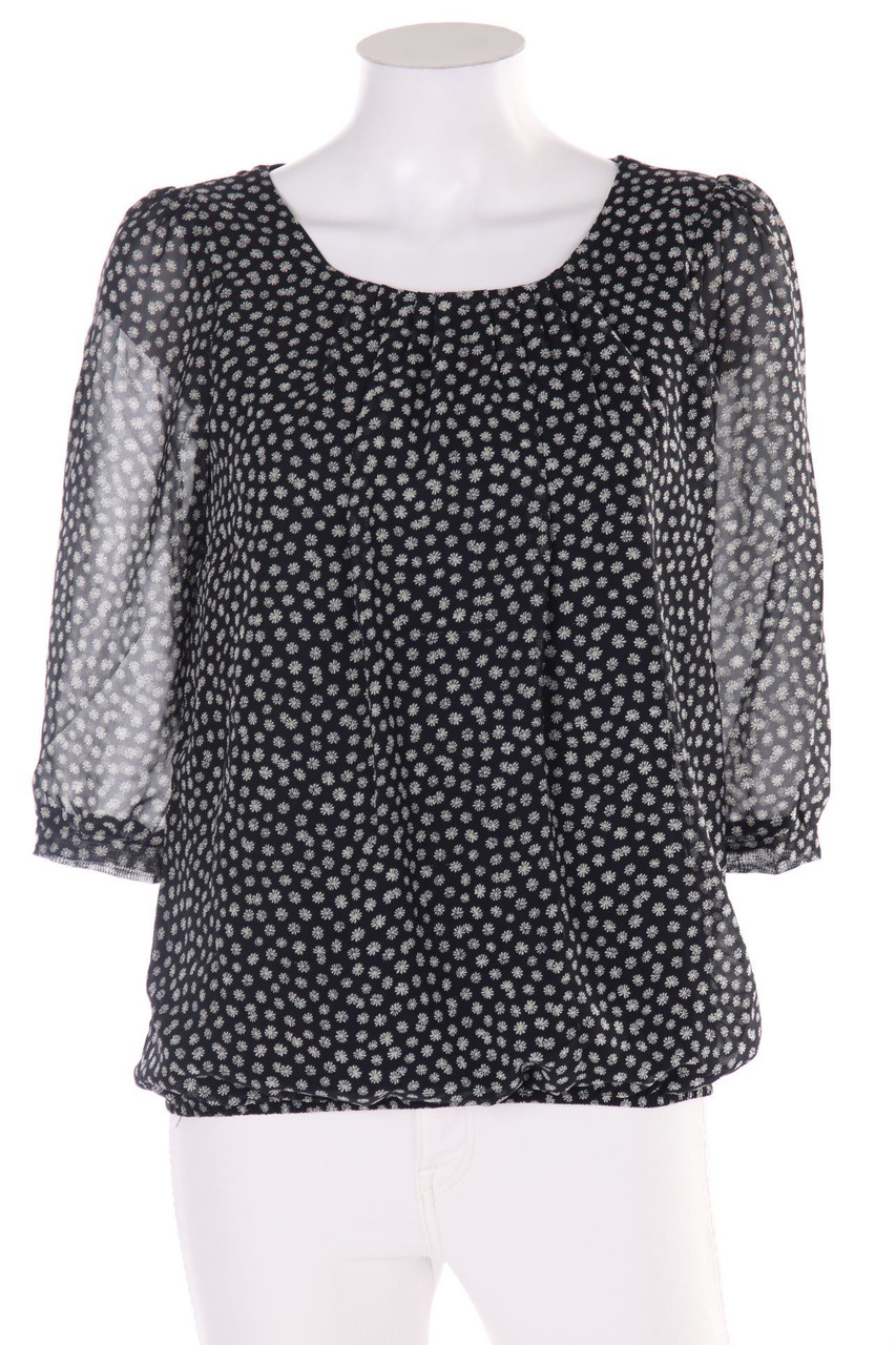 CLOCKHOUSE by C&A - Bluse mit 3/4-Ärmel mit floralem Muster - D 34