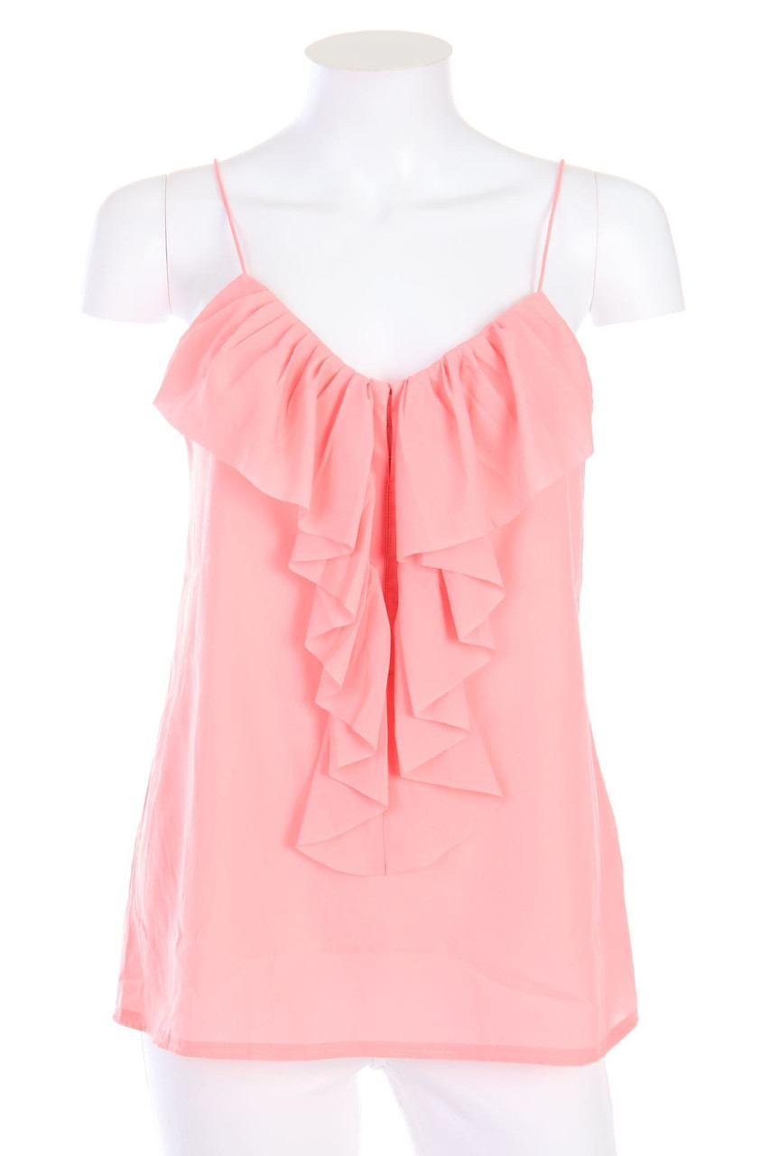 H&M - Volants-Top aus Crêpe - D 36