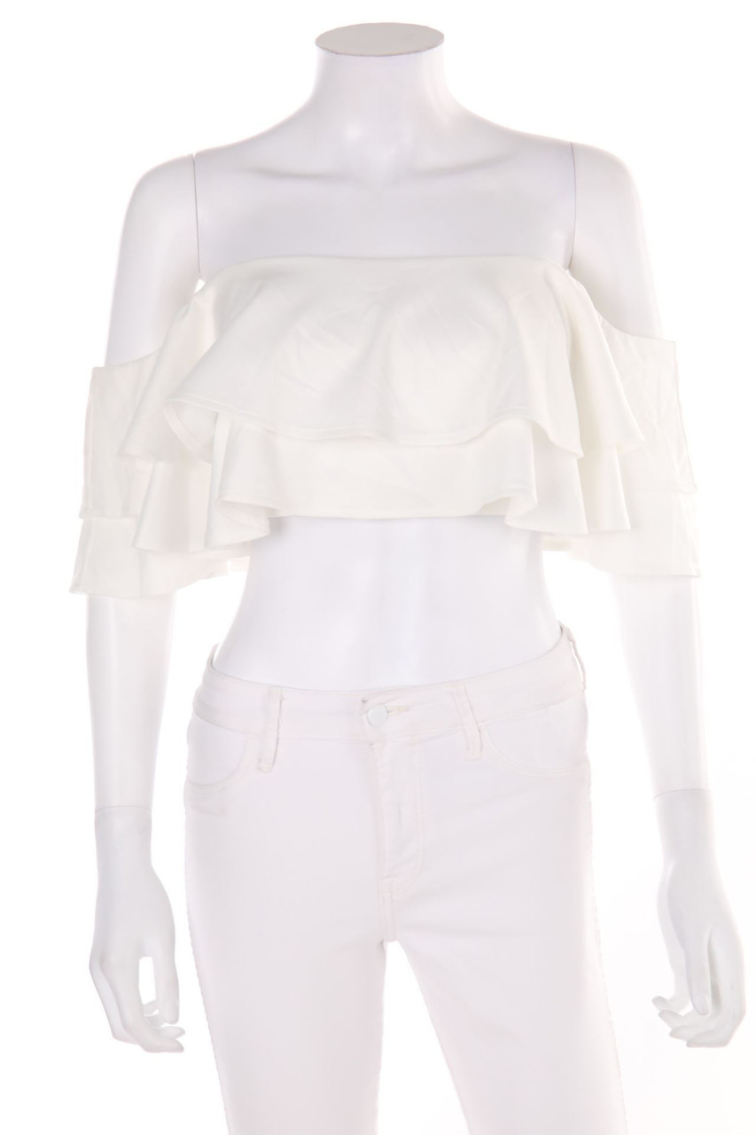 TOBY HEART GINGER - Ruffled Blouse with Volants - S