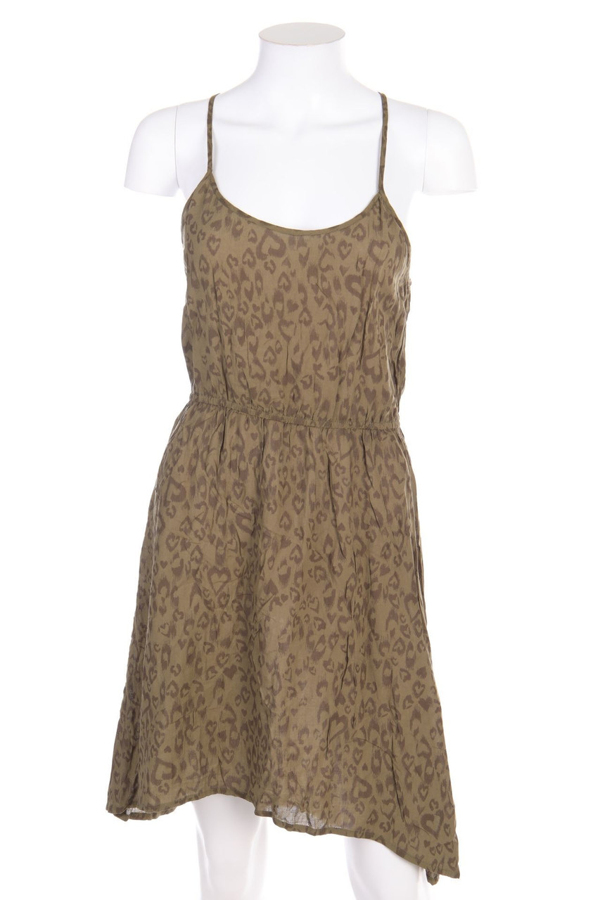 H&M DIVIDED - Kleid mit Leo-Print - D 36