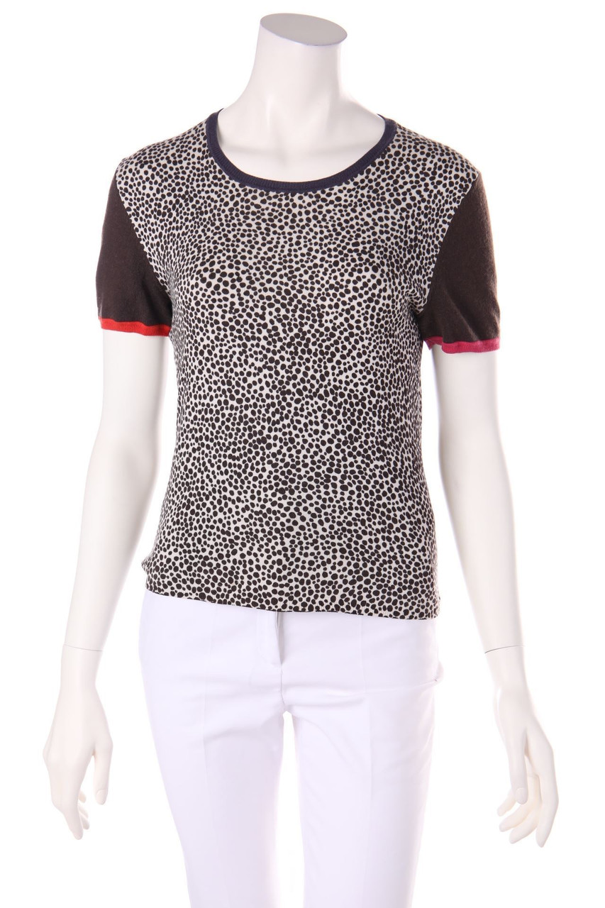 NOVE MARZO - Shortsleeve Pullover with Dots - M
