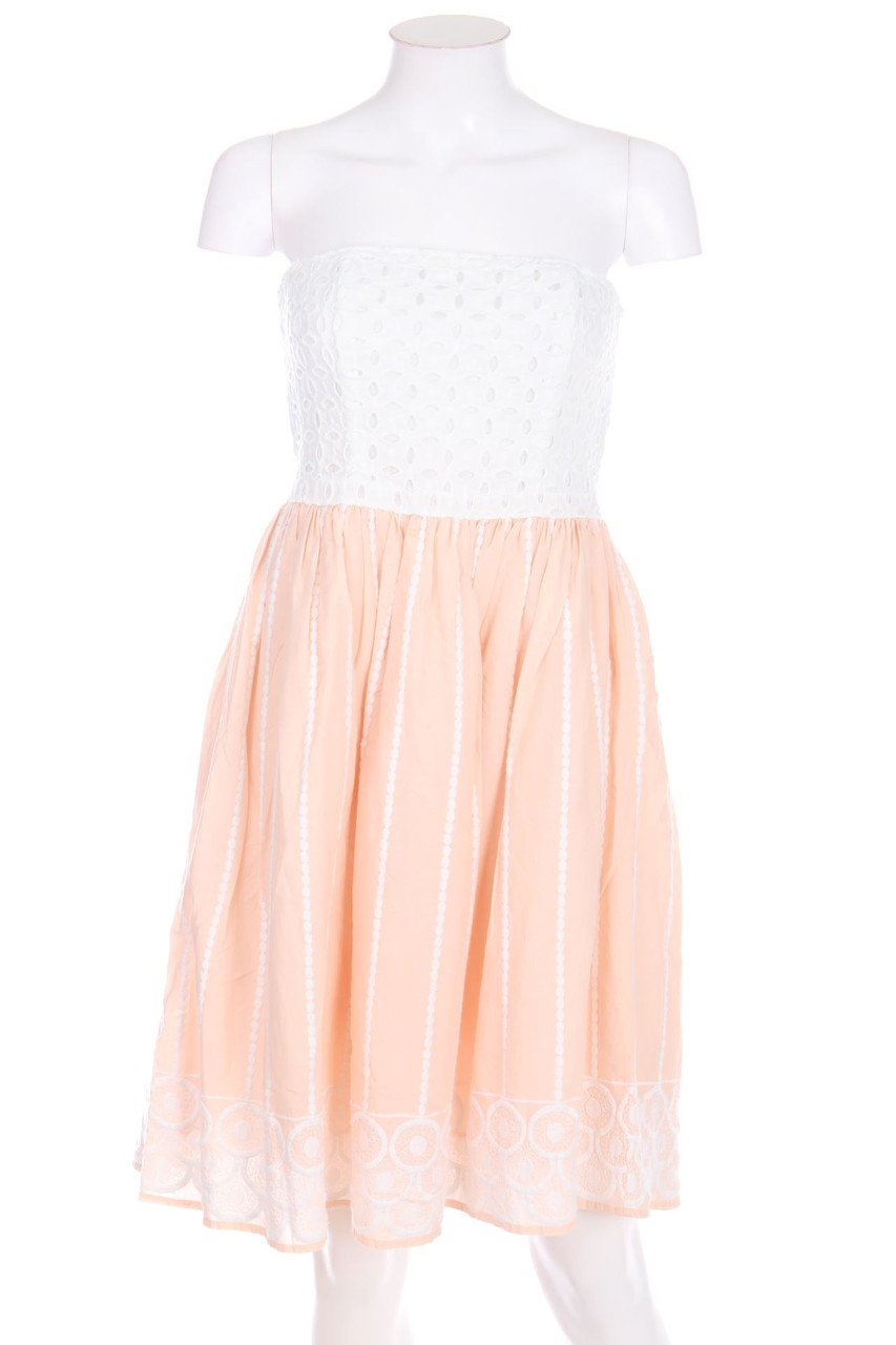 H&M CONSCIOUS - Kleid mit Spitzen-Einsatz - D 36