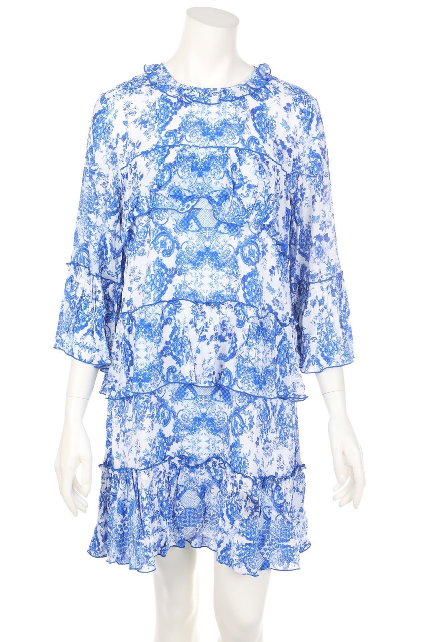 rich & royal - dress with floral print - D 40