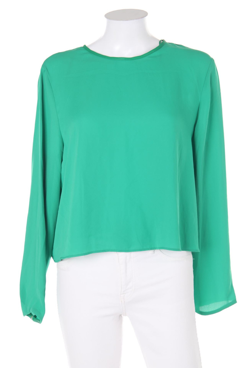 ZARA - Bluse mit Keyhole - XL