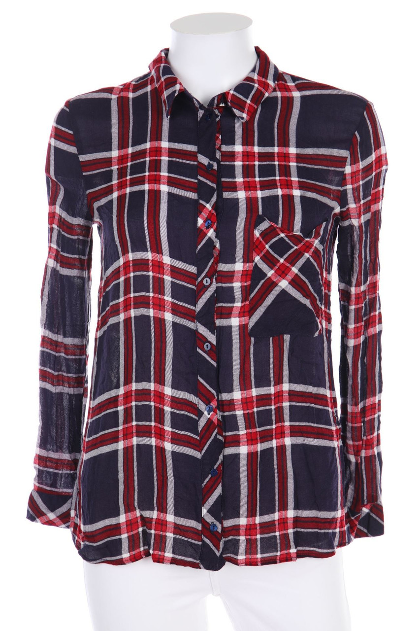 Bershka - Blouse, Checked - S
