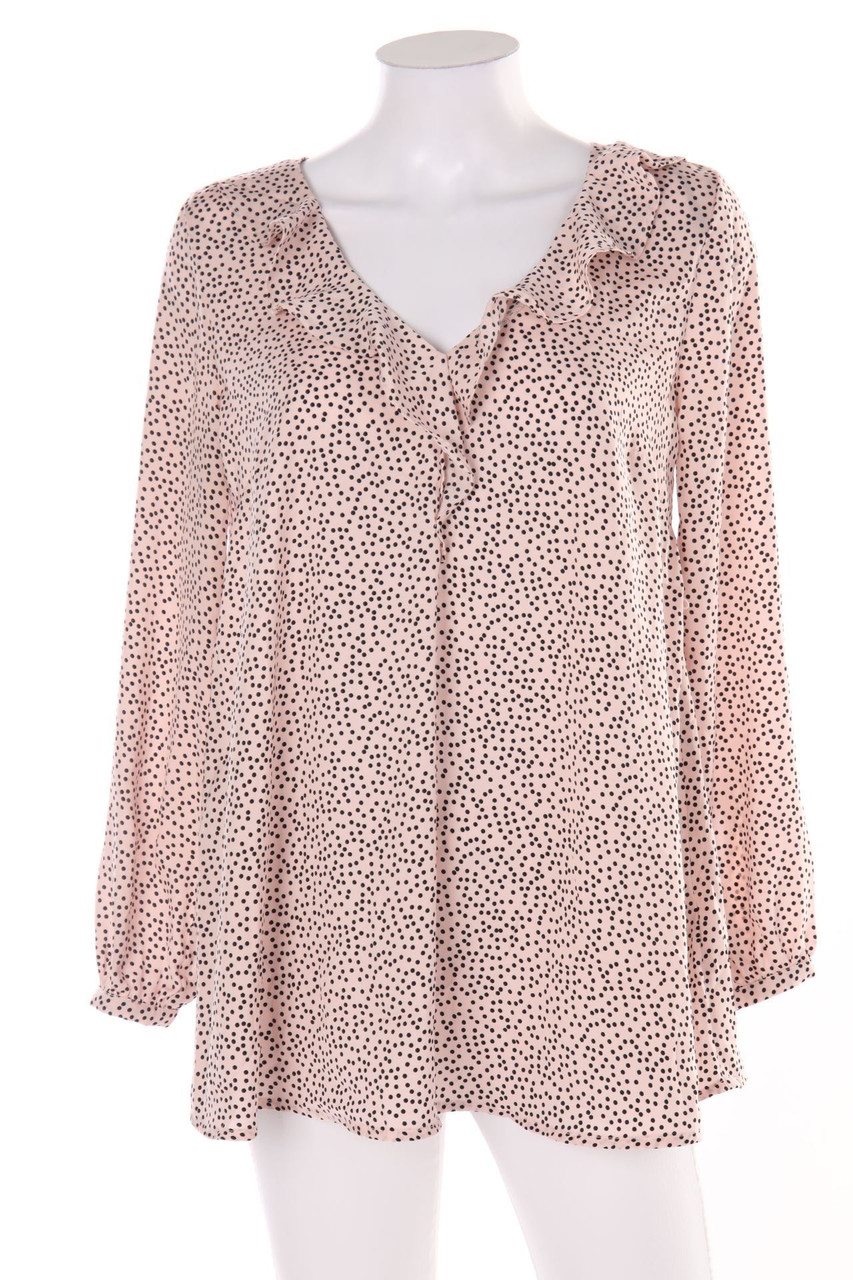 H&M MAMA - Umstands-Volant-Bluse mit Punkten - S