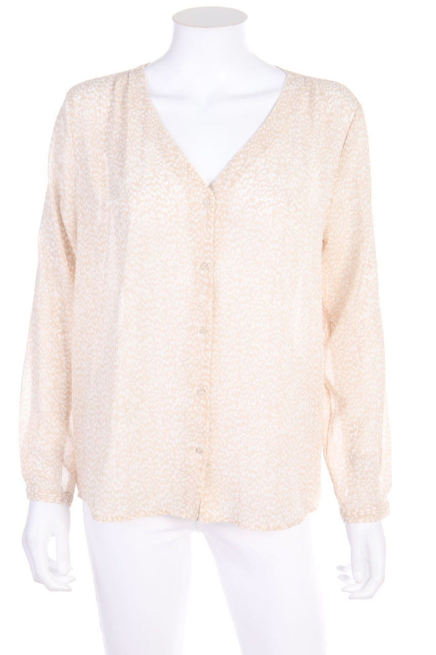 H&M - Bluse mit Print - D 38