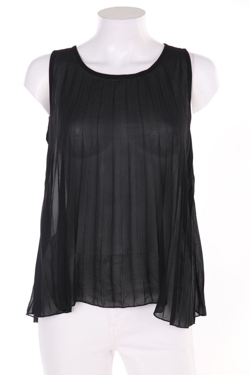 MiMOSA - Blouse Top, Pleated - M