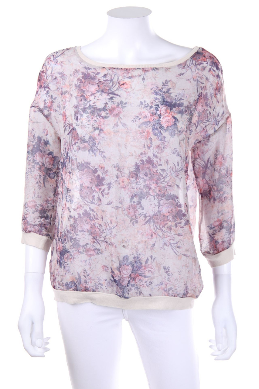 BERSHKA collection - Oversize-Blouse with 3/4 Sleeve - S