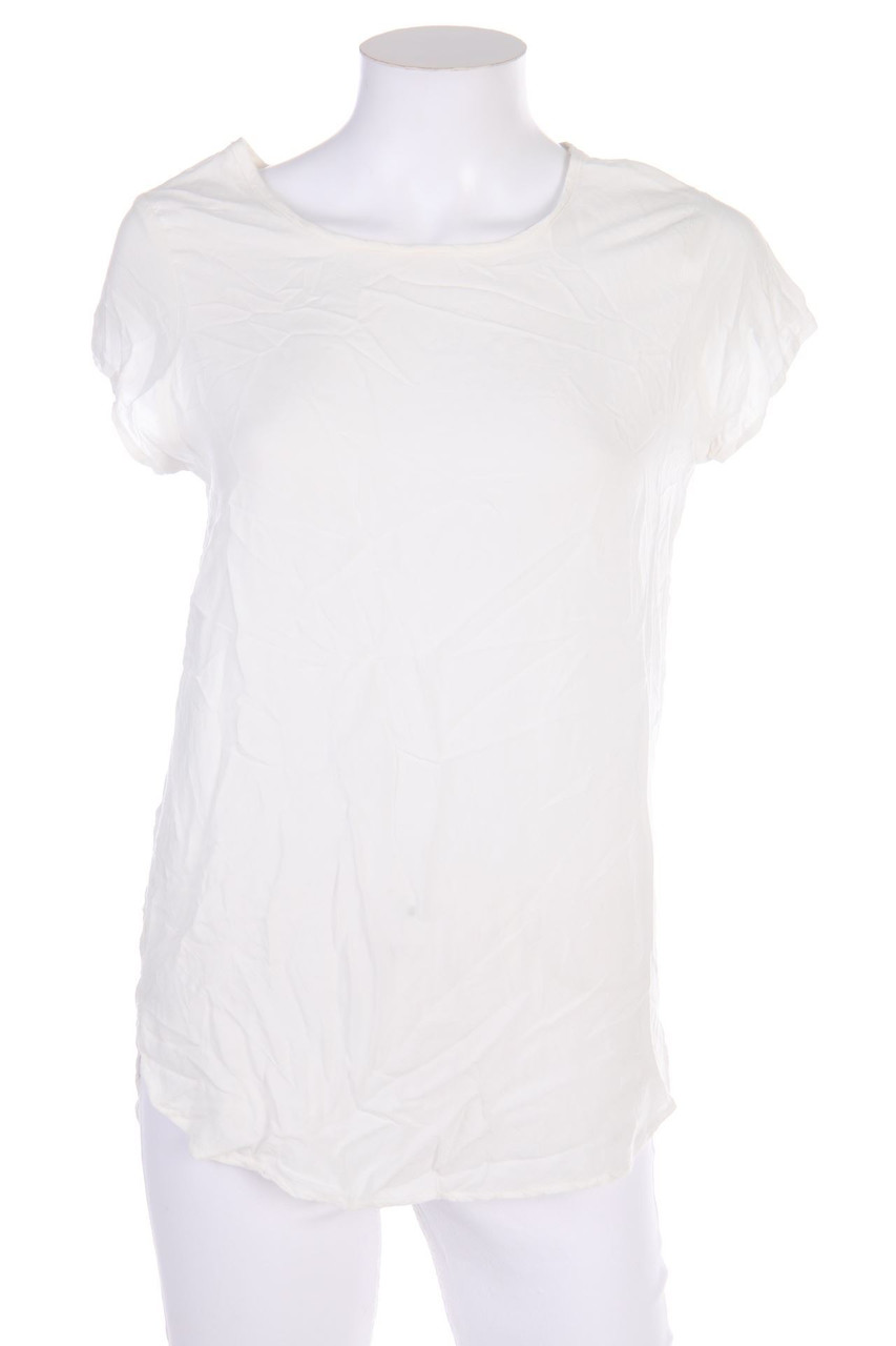 VERO MODA - Kurzarm-Bluse aus Viskose - S