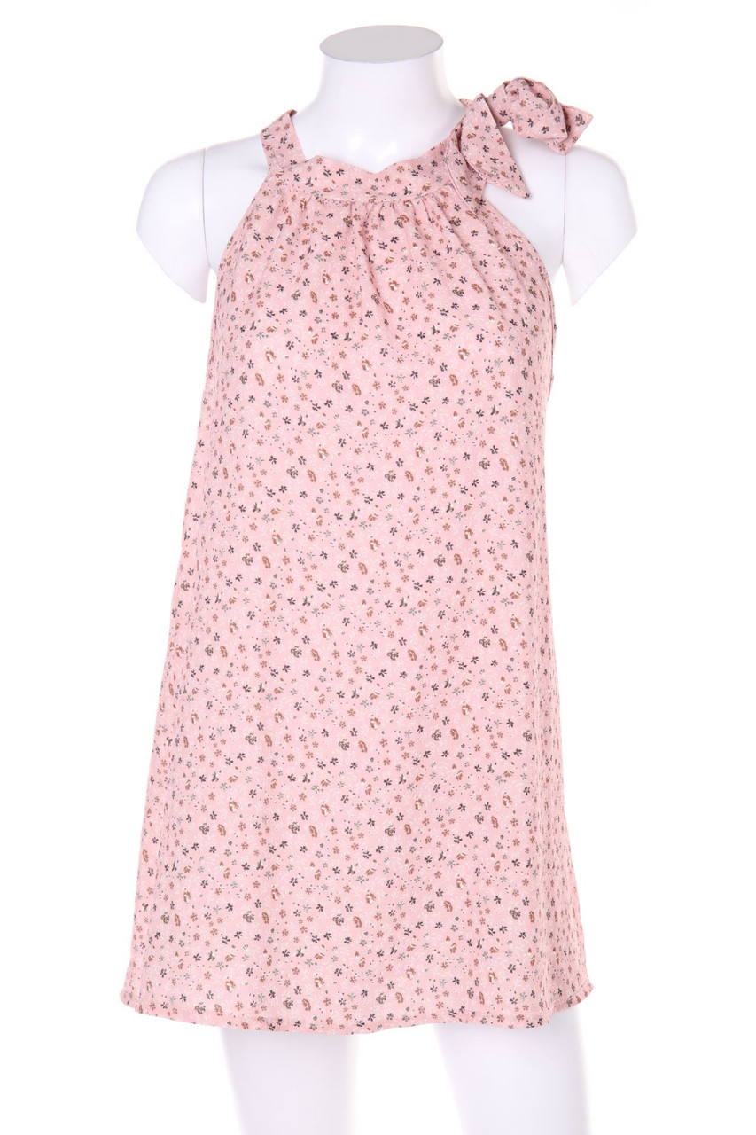 zebra - Blouse Top, Crêpe with floral print - L