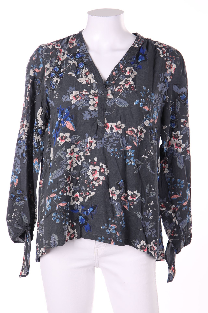 H&M LOGG - Bluse mit floralem Muster - D 36