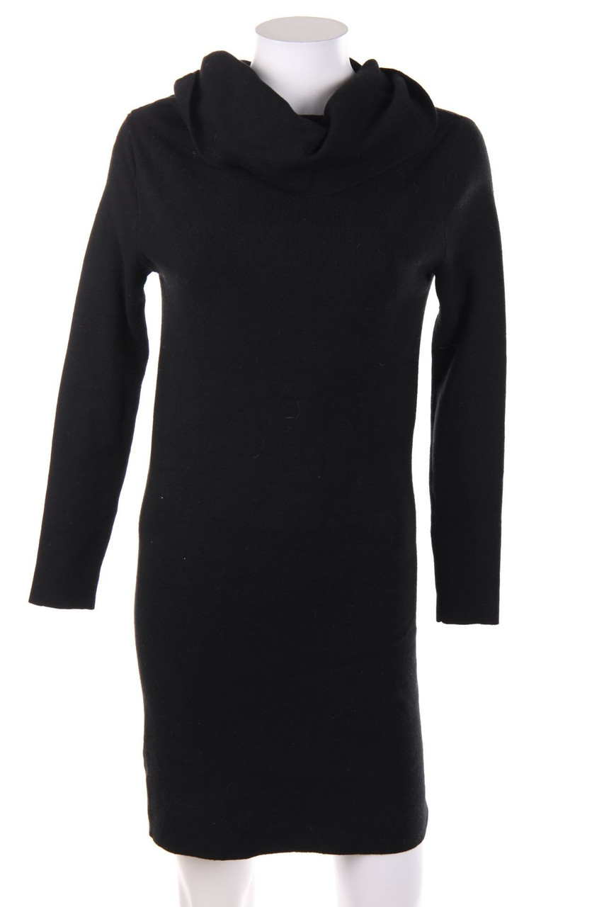 MANGO - Strickkleid mit Kragen - S