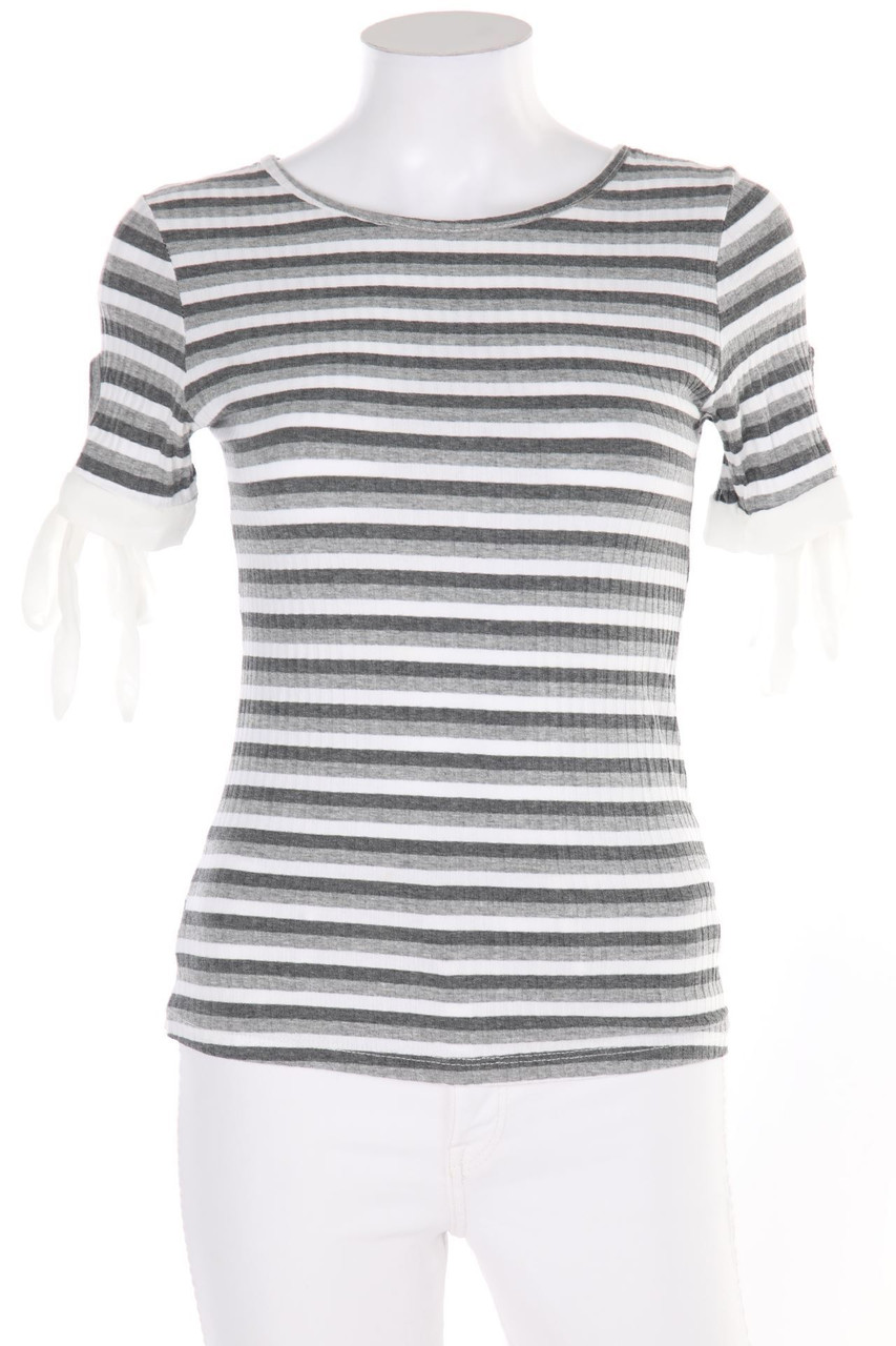 COLLOSEUM - Shortsleeve-Shortsleeve Pullover with Stripes - S