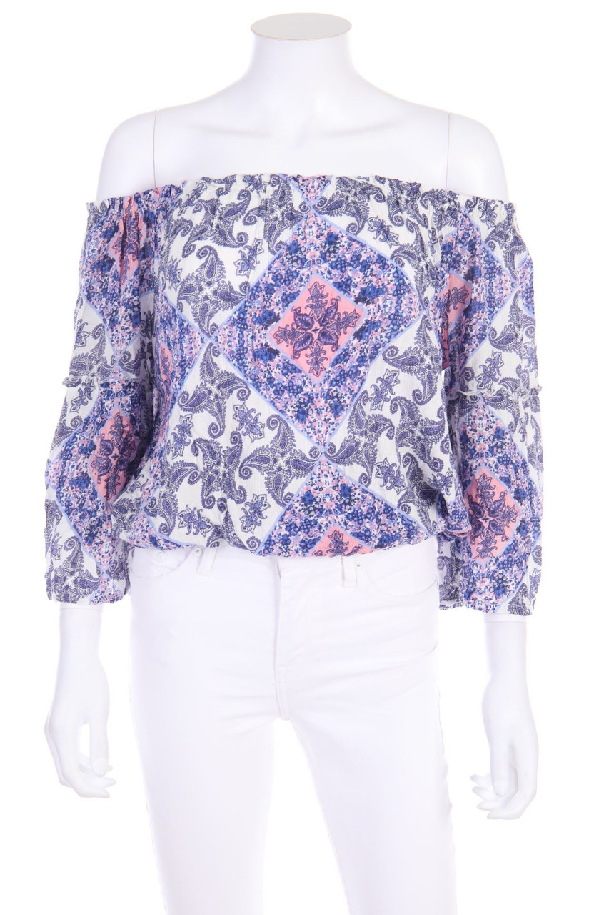 marée - Blouse with Paisley Print - S