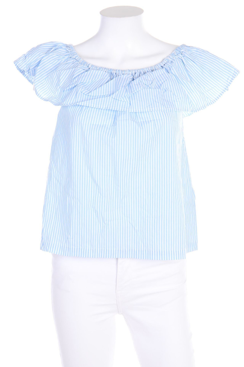 H&M DIVIDED - Carmen-Bluse mit Streifen - D 40