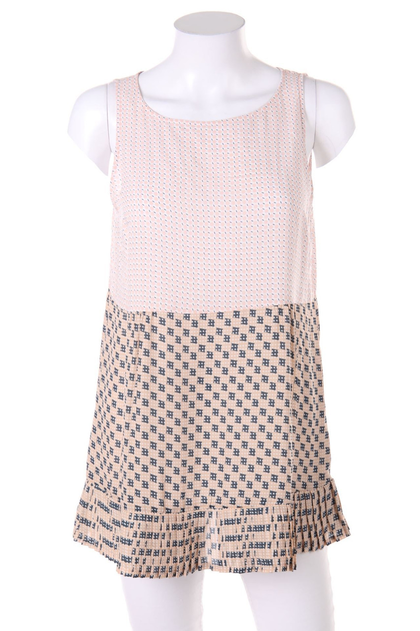 PATRIZIA PEPE - Blusentop mit geometrischem Muster - D 38