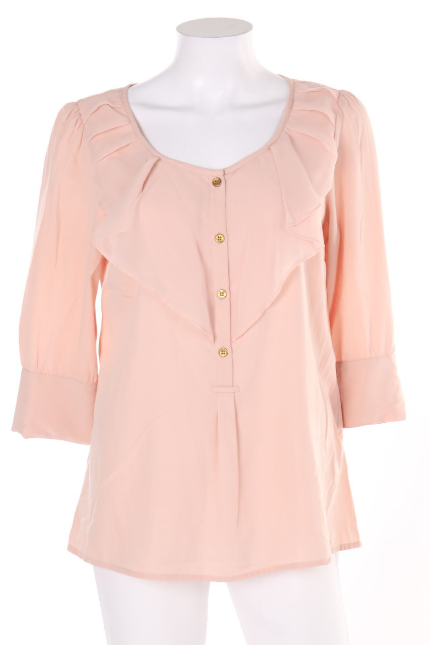 VERO MODA - Volant-Bluse mit Chiffon - M