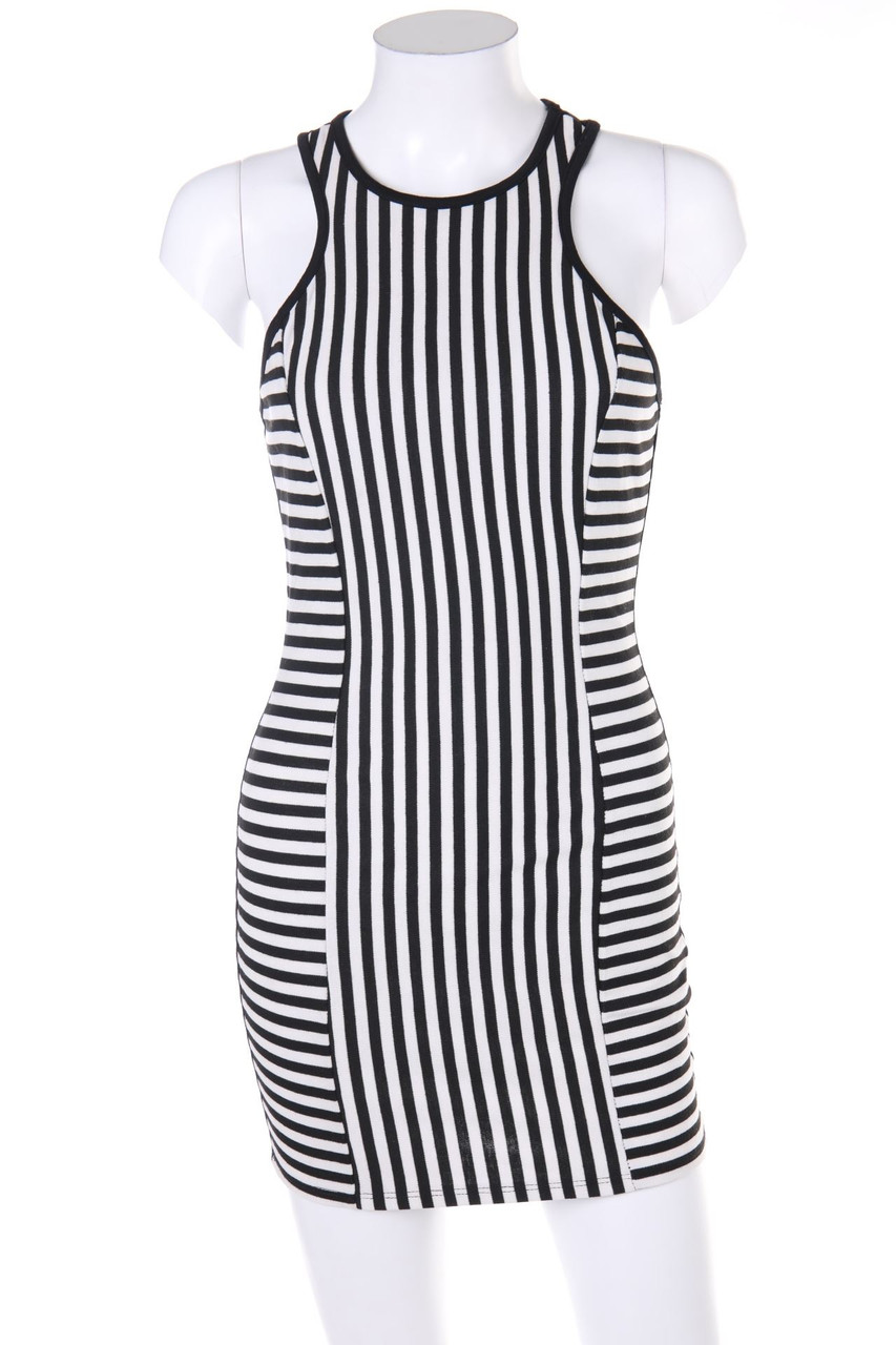 FOREVER 21 - Strickkleid mit Streifen - S