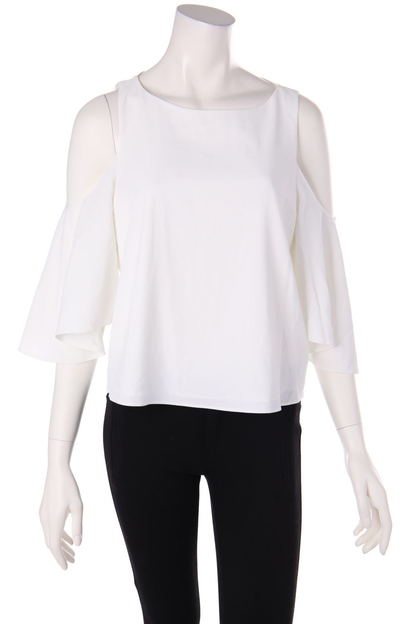 Alice + Olivia - Cold-Shoulder-Blouse with Cut-outs - D 38