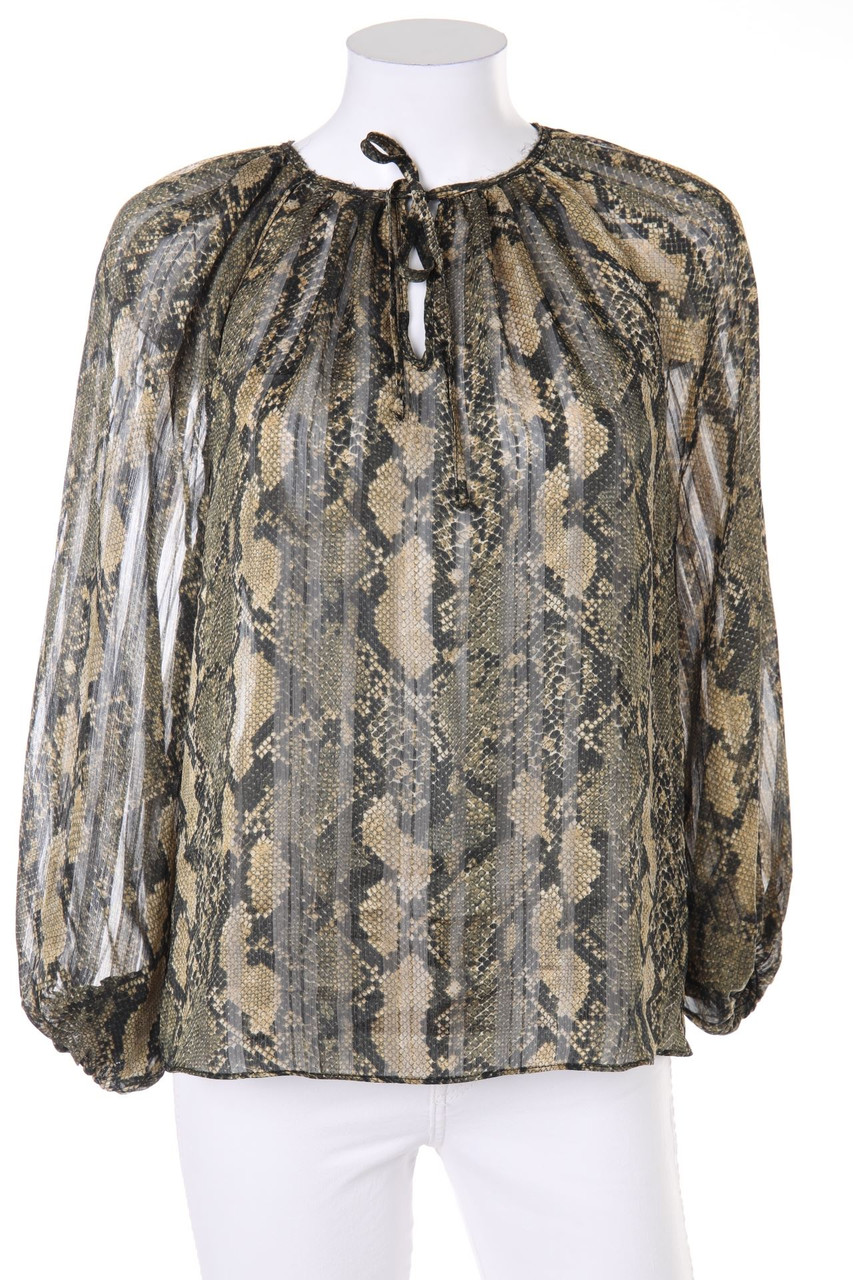 H&M - Bluse mit Animal-Print - D 34