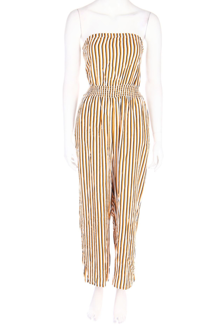 zebra - Jumpsuit with Stripes - S